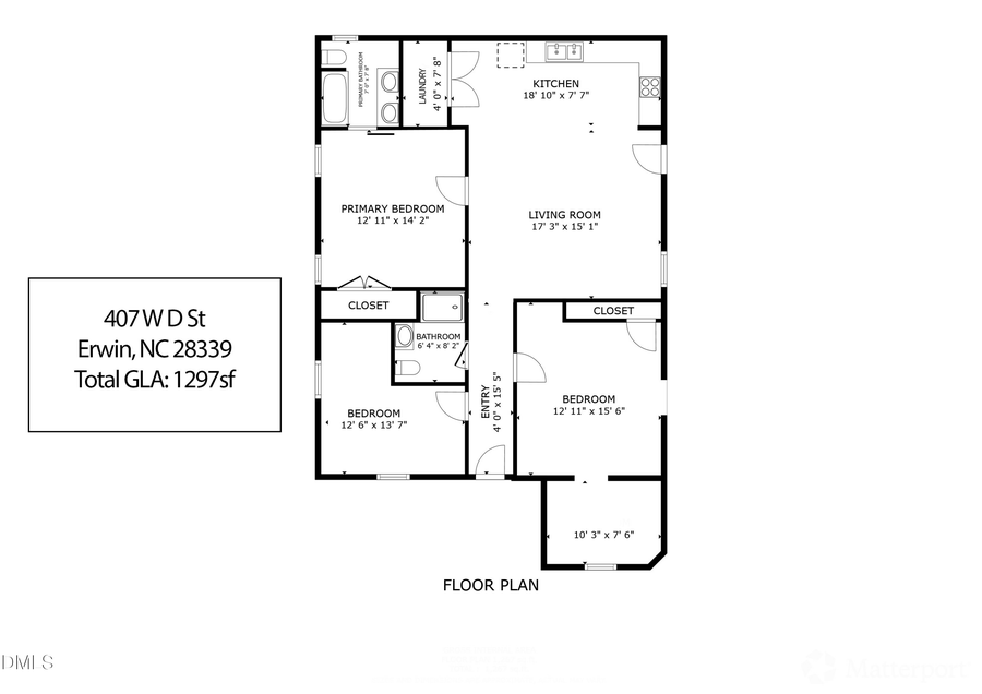 407 W D Street, Erwin, NC 28339 - #2