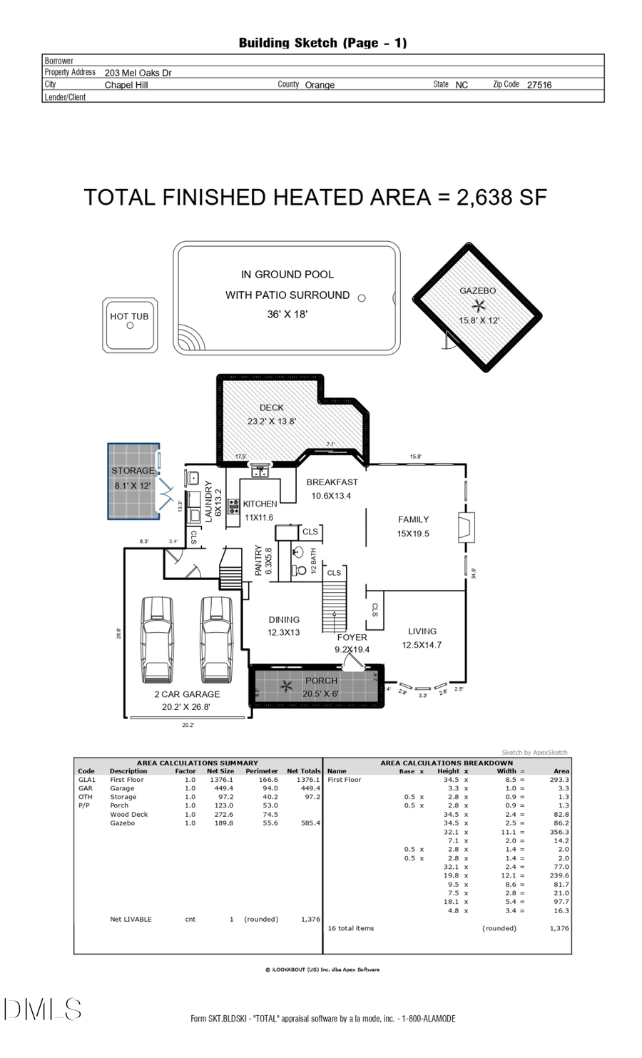 203 Mel Oaks Drive, Chapel Hill, NC 27516 - #2