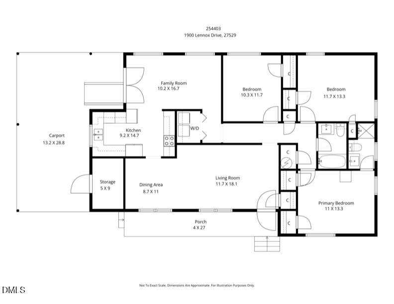 1900 Lennox Drive, Garner, NC 27529 - #2