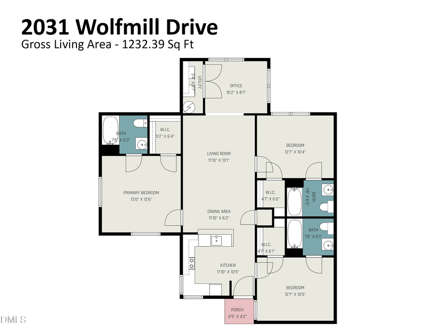 2031 Wolfmill Drive #101, Raleigh, NC 27603 - #2