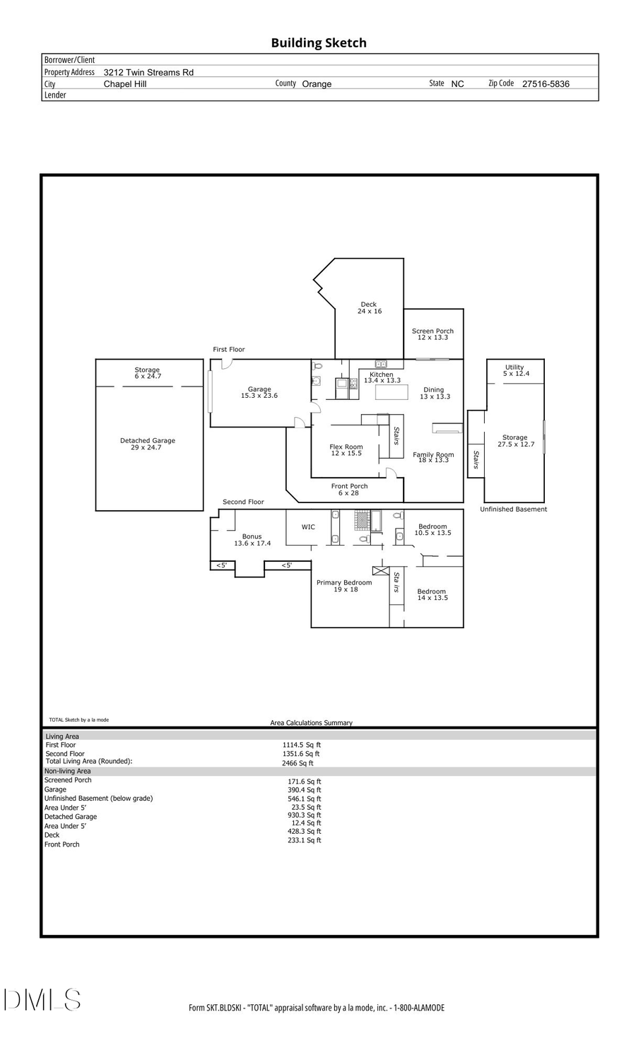3212 Twin Streams Road, Chapel Hill, NC 27516 - #2