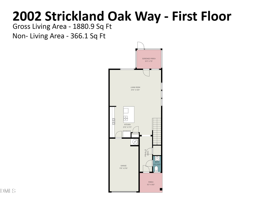 2002 Strickland Oak Way, Durham, NC 27703 - #2