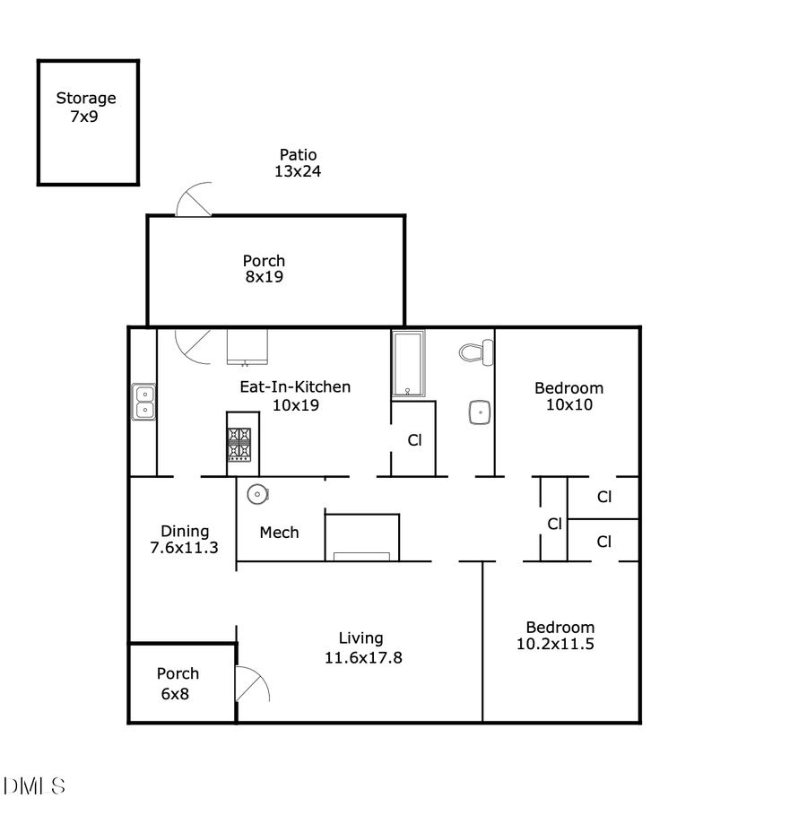 1833 Forest Road, Durham, NC 27705 - #2