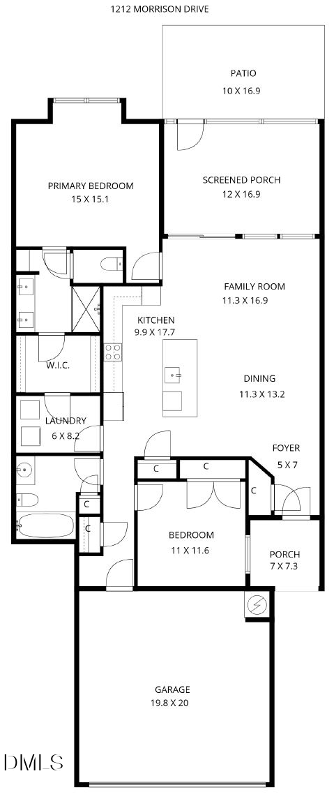 1212 Morrison Drive, Durham, NC 27703 - #2