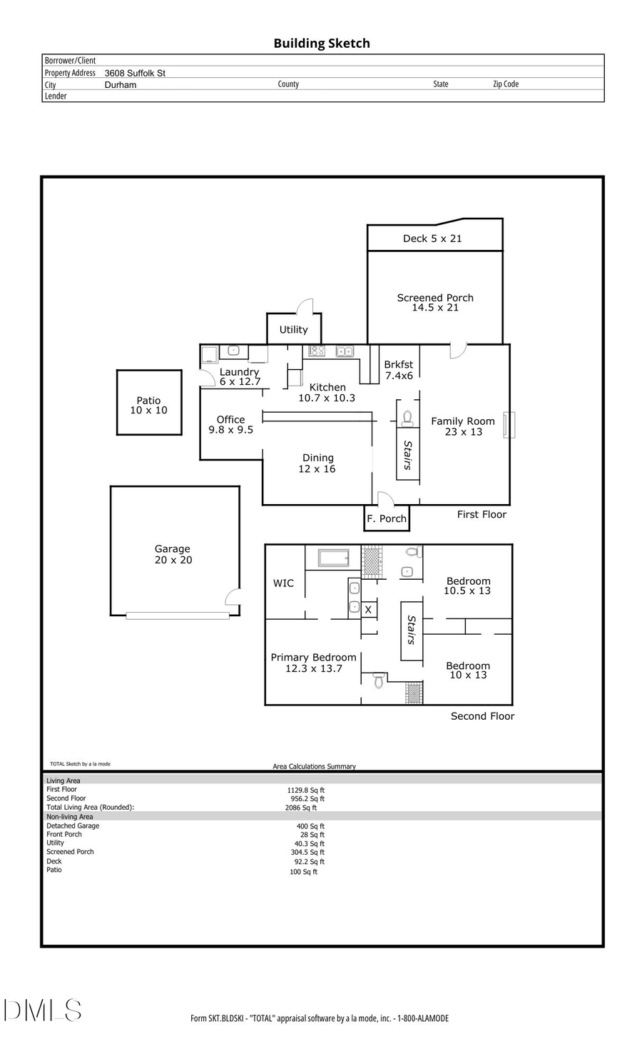 3608 Suffolk Street, Durham, NC 27707 - #2