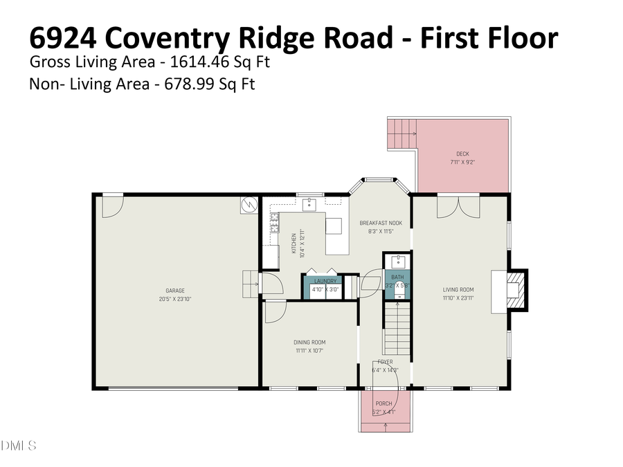 6924 Coventry Ridge Road, Raleigh, NC 27616 - #2