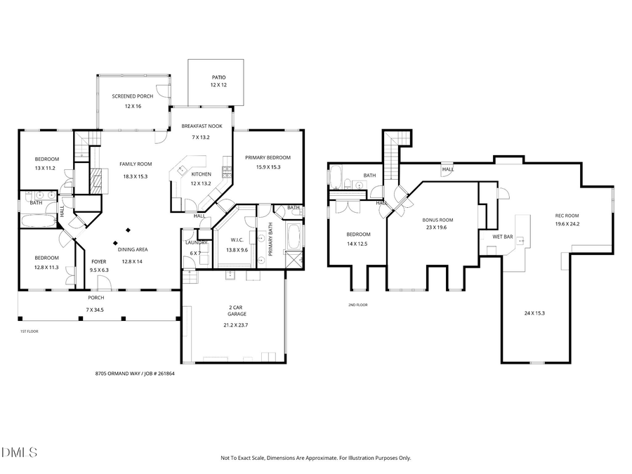 8705 Ormand Way, Wake Forest, NC 27587 - #2