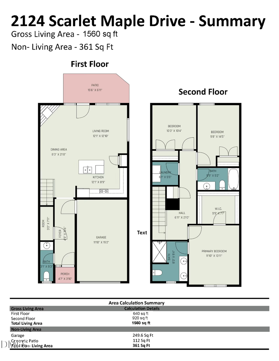 2124 Scarlet Maple Drive, Raleigh, NC 27606 - #2