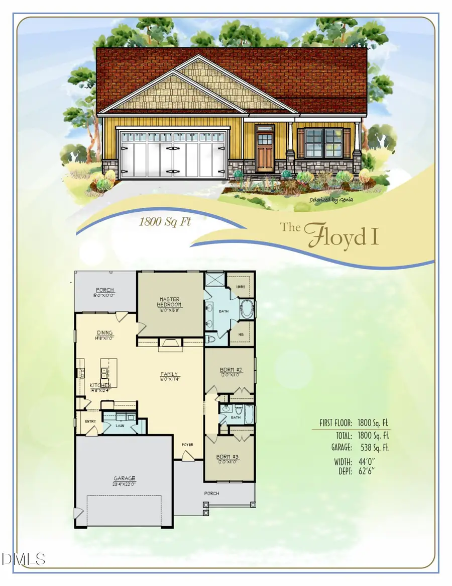 415 Creeks Edge Drive, Pikeville, NC 27863 - #2