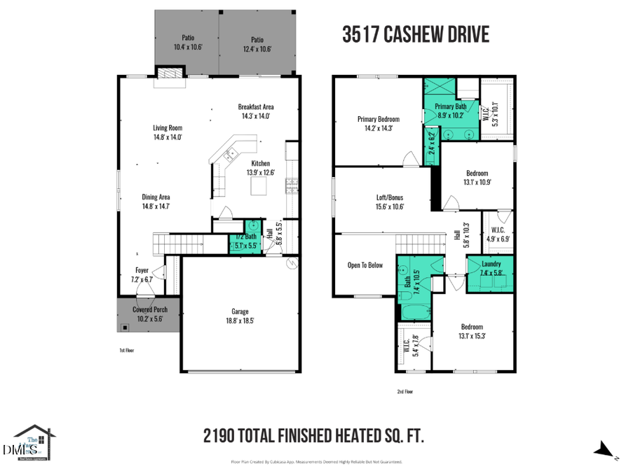 3517 Cashew Drive, Raleigh, NC 27616 - #2