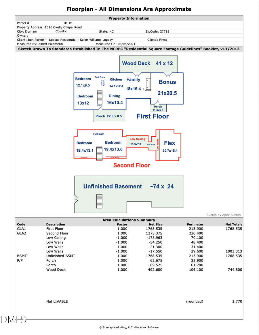 1316 O'kelly Chapel Road, Durham, NC 27713 - #2