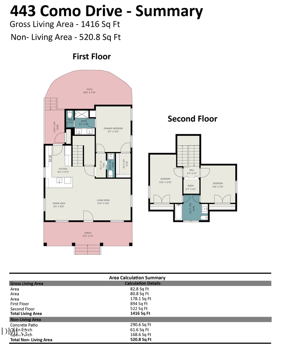 443 Como Drive, Raleigh, NC 27610 - #2
