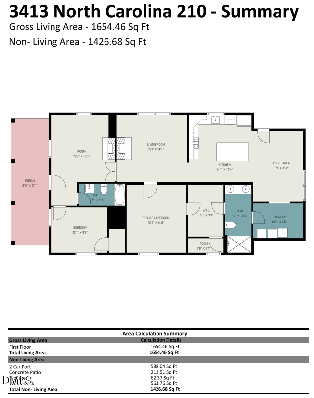 3413 N Carolina 210, Lillington, NC 27546 - #2