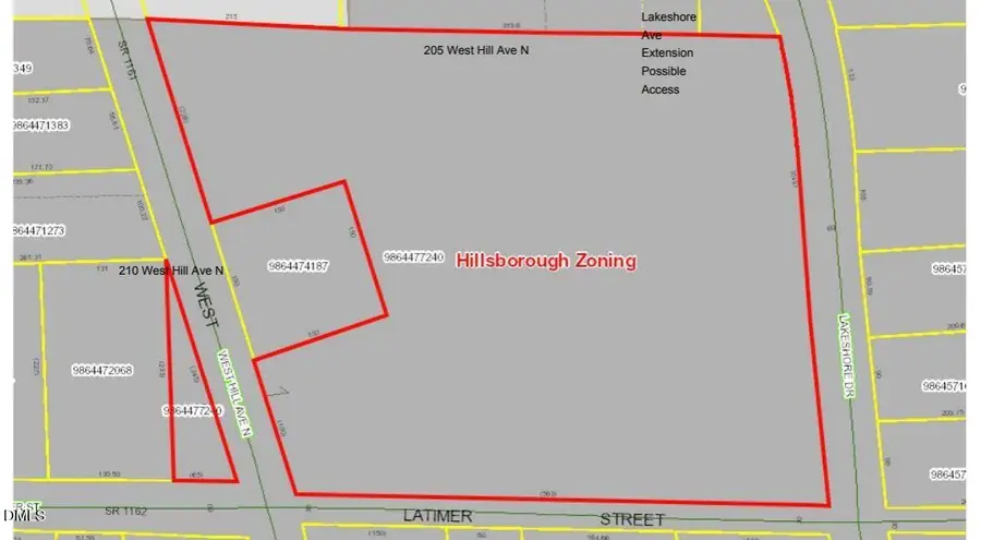 205 & 210 W Hill Avenue N, Hillsborough, NC 27278 - #3