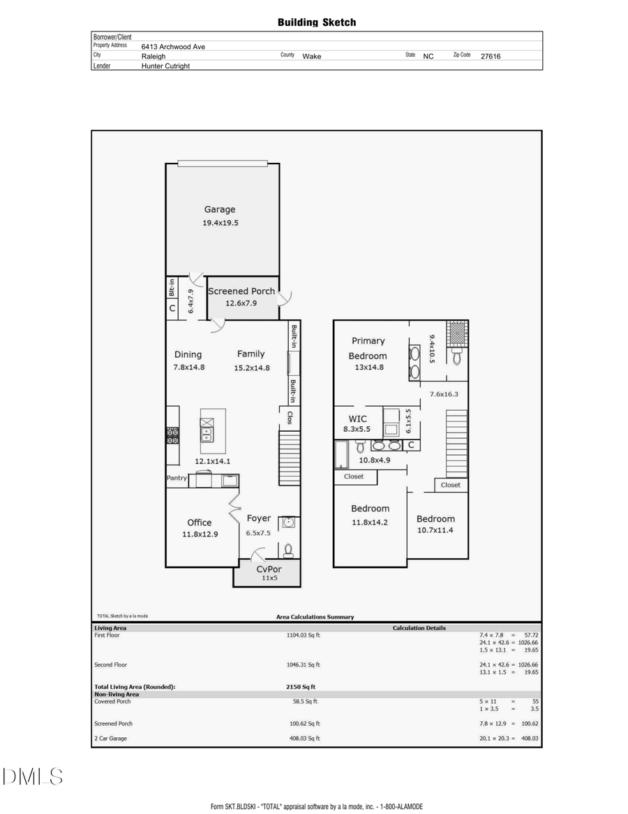 6413 Archwood Avenue, Raleigh, NC 27616 - #2