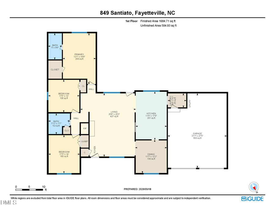 849 Santiato Drive, Fayetteville, NC 28314 - #2