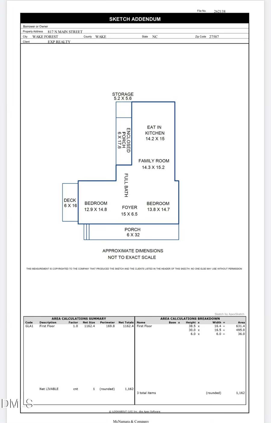 817 N Main Street, Wake Forest, NC 27587 - #2