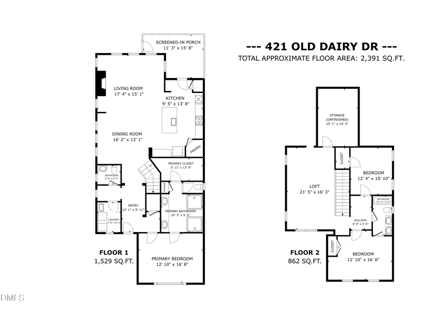 421 Old Dairy Drive, Wake Forest, NC 27587 - #2