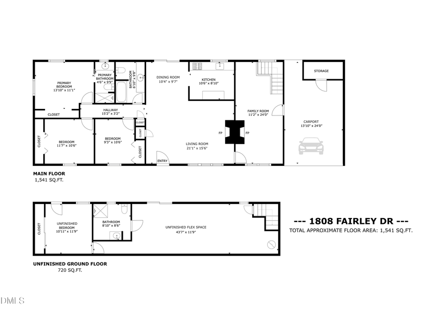 1808 Fairley Drive, Raleigh, NC 27607 - #2