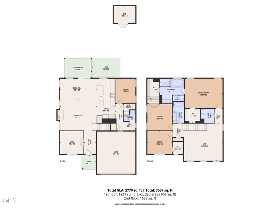 1109 Spring Meadow Way, Wake Forest, NC 27587 - #2