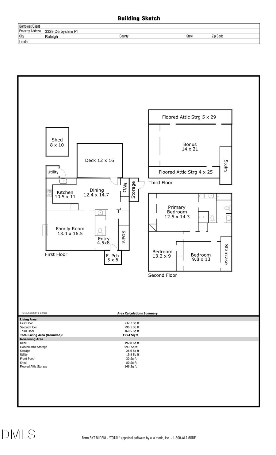 3329 Derbyshire Place, Raleigh, NC 27604 - #2