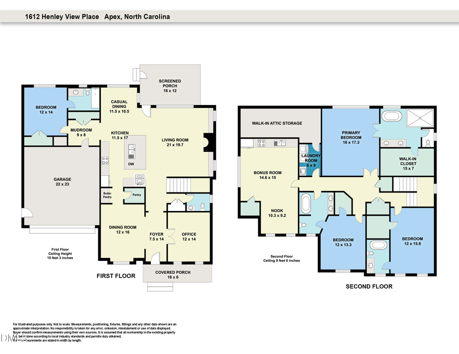 1612 Henley View Place, Apex, NC 27523 - #2