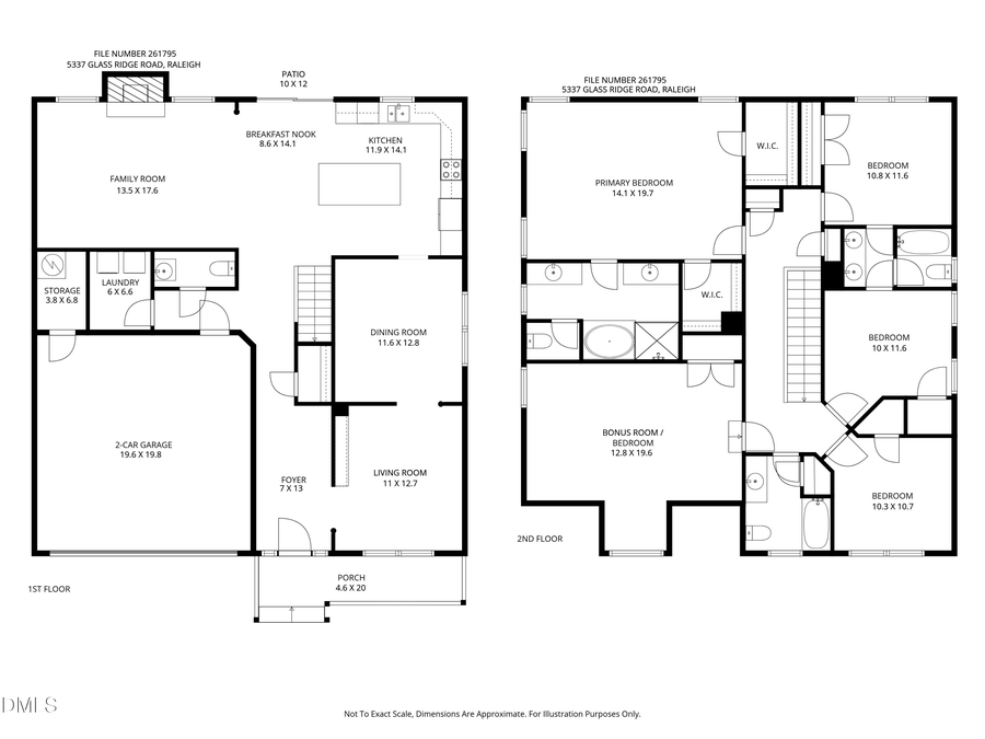 5337 Glass Ridge Road, Raleigh, NC 27616 - #2