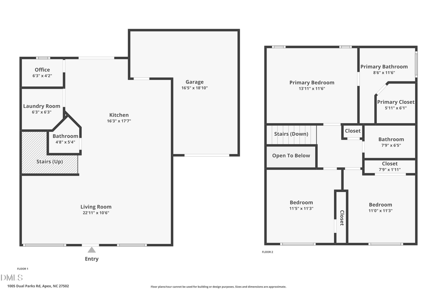 1005 Dual Parks Road, Apex, NC 27502 - #2
