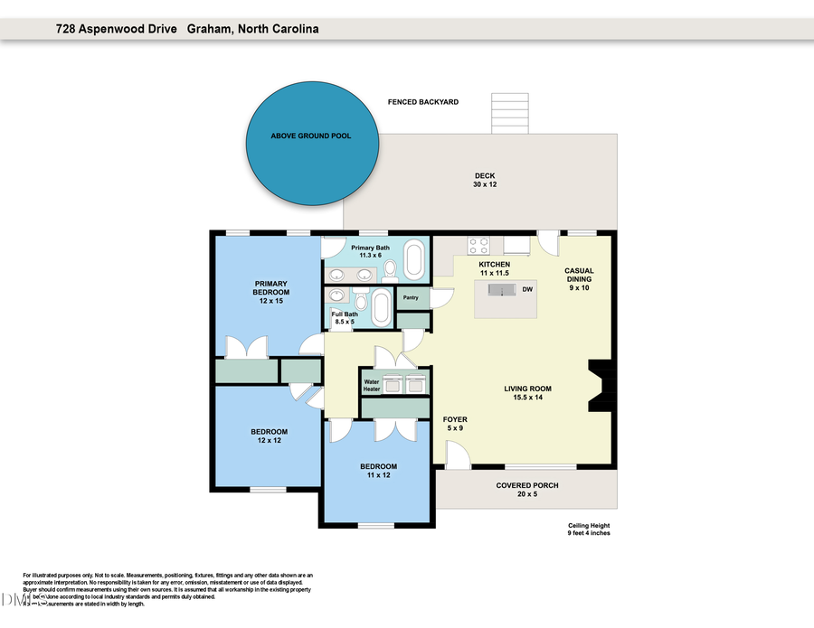 728 Aspenwood Drive, Graham, NC 27253 - #2