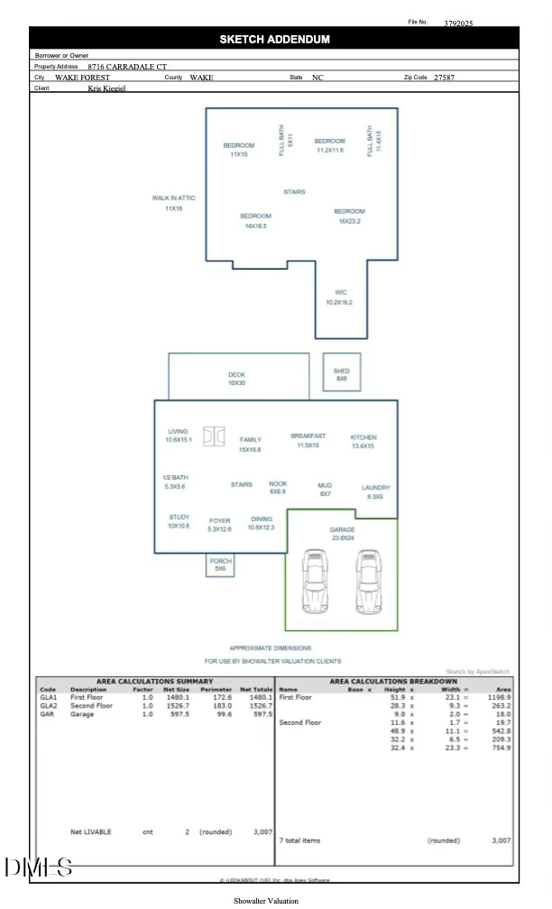 8716 Carradale Court, Wake Forest, NC 27587 - #2