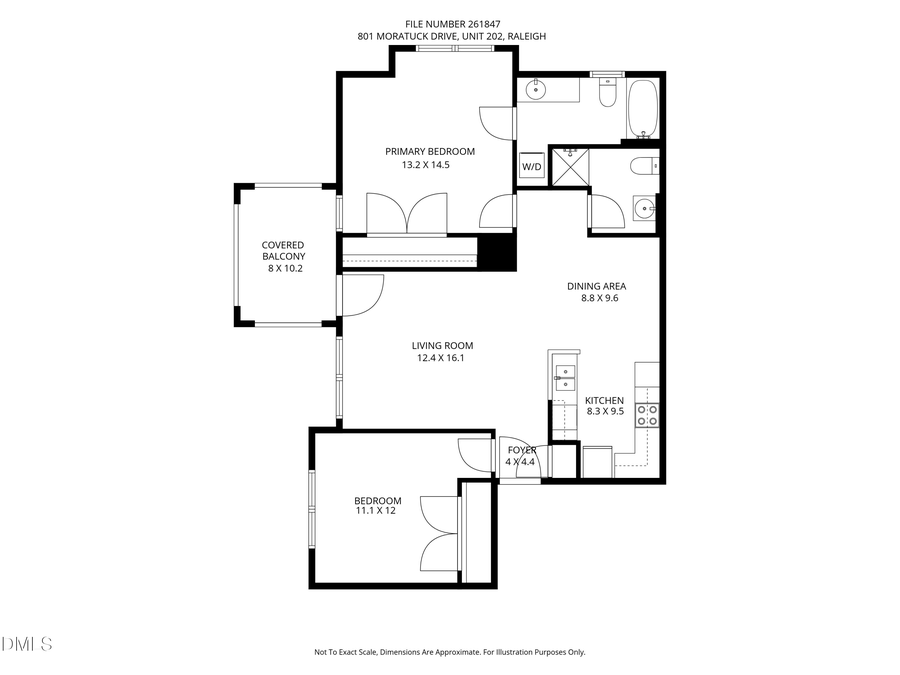 801 Moratuck Drive #202, Raleigh, NC 27604 - #2
