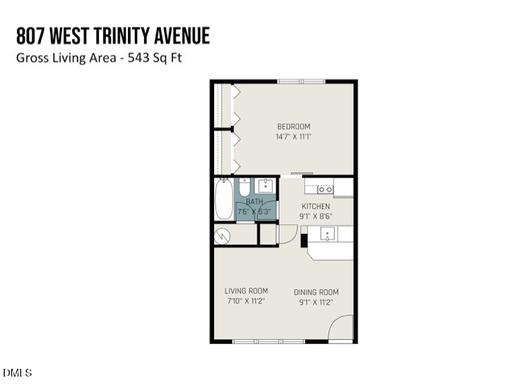 807 W Trinity Avenue #Apt 252, Durham, NC 27701 - #2