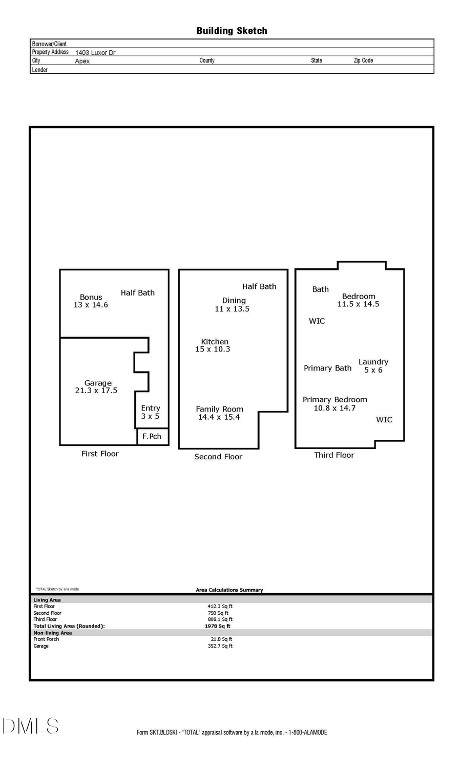 1403 Luxor Drive, Apex, NC 27502 - #2
