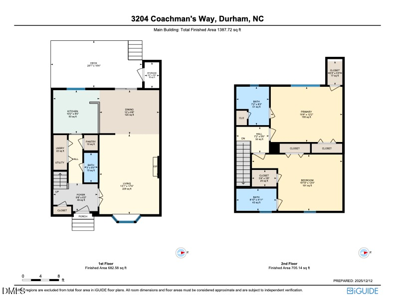 3204 Coachmans Way, Durham, NC 27705 - #2