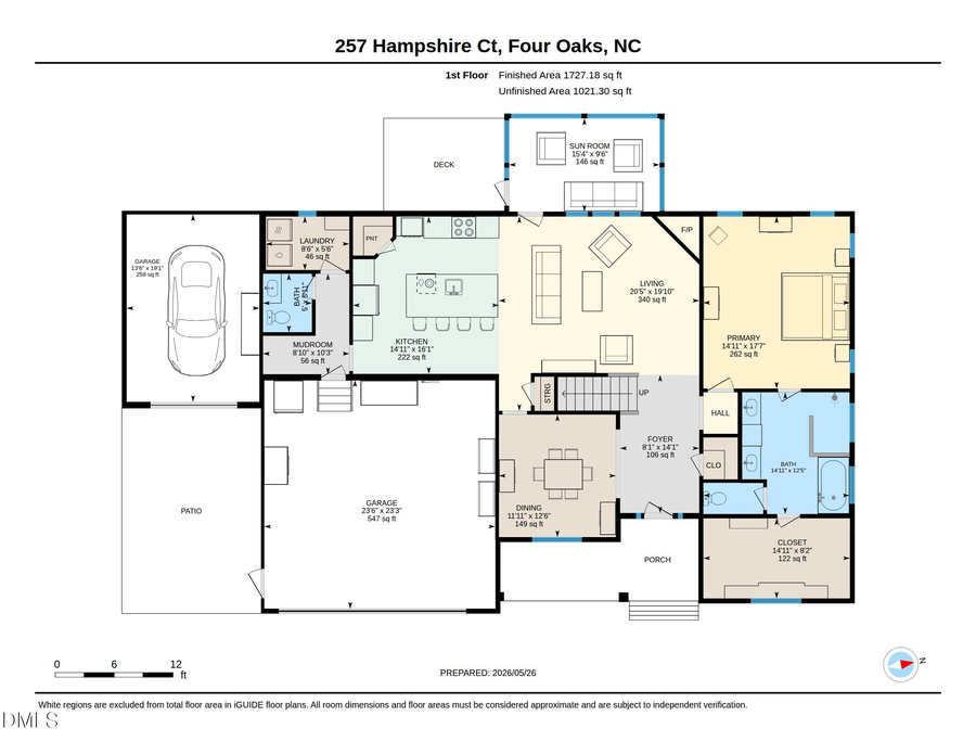 257 Hampshire Court, Four Oaks, NC 27524 - #2