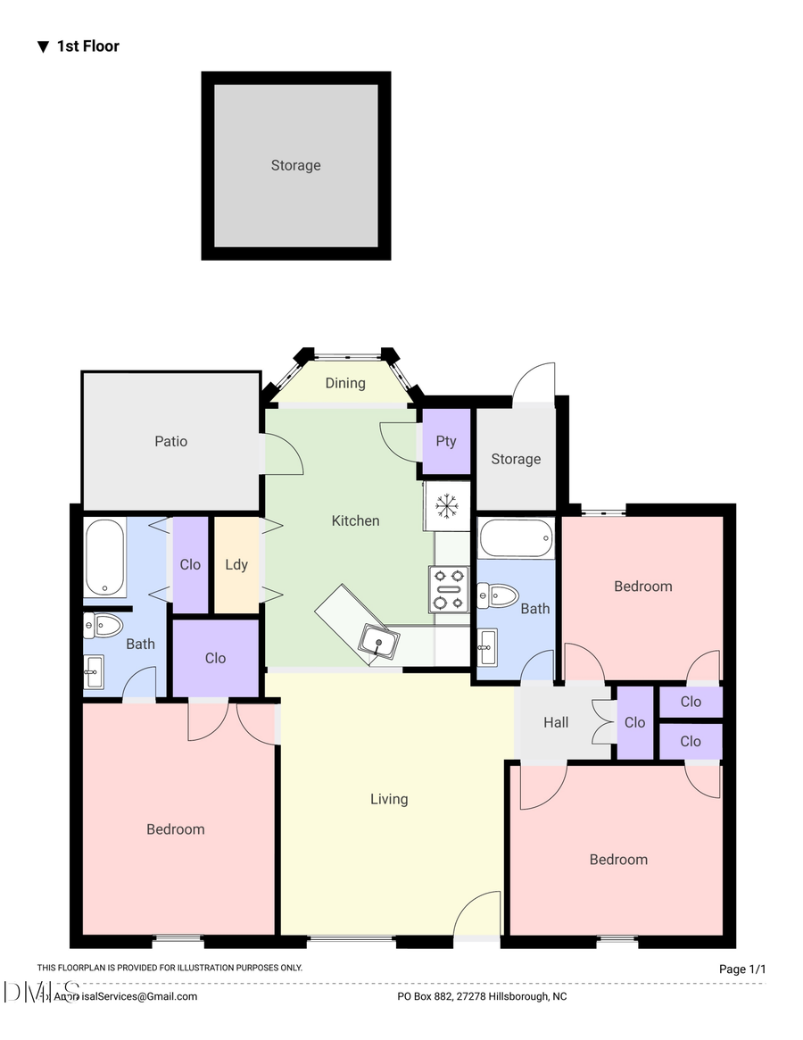 301 Pond Lily Court, Hillsborough, NC 27278 - #2