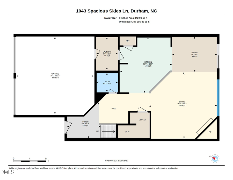 1043 Spacious Skies Lane, Durham, NC 27703 - #2