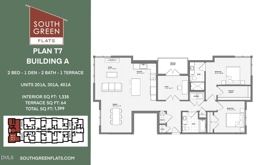 120 Two Hills Drive #301a, Carrboro, NC 27510 - #2