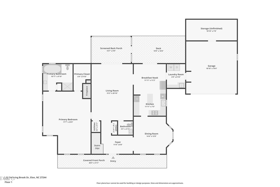 110 Running Brook Drive, Elon, NC 27244 - #2