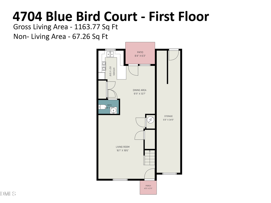 4704 Blue Bird Court #D, Raleigh, NC 27606 - #2