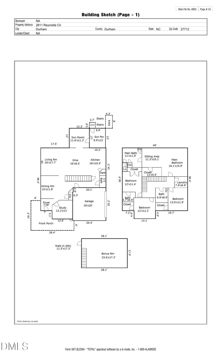 2811 Reynolda Circle, Durham, NC 27712 - #2