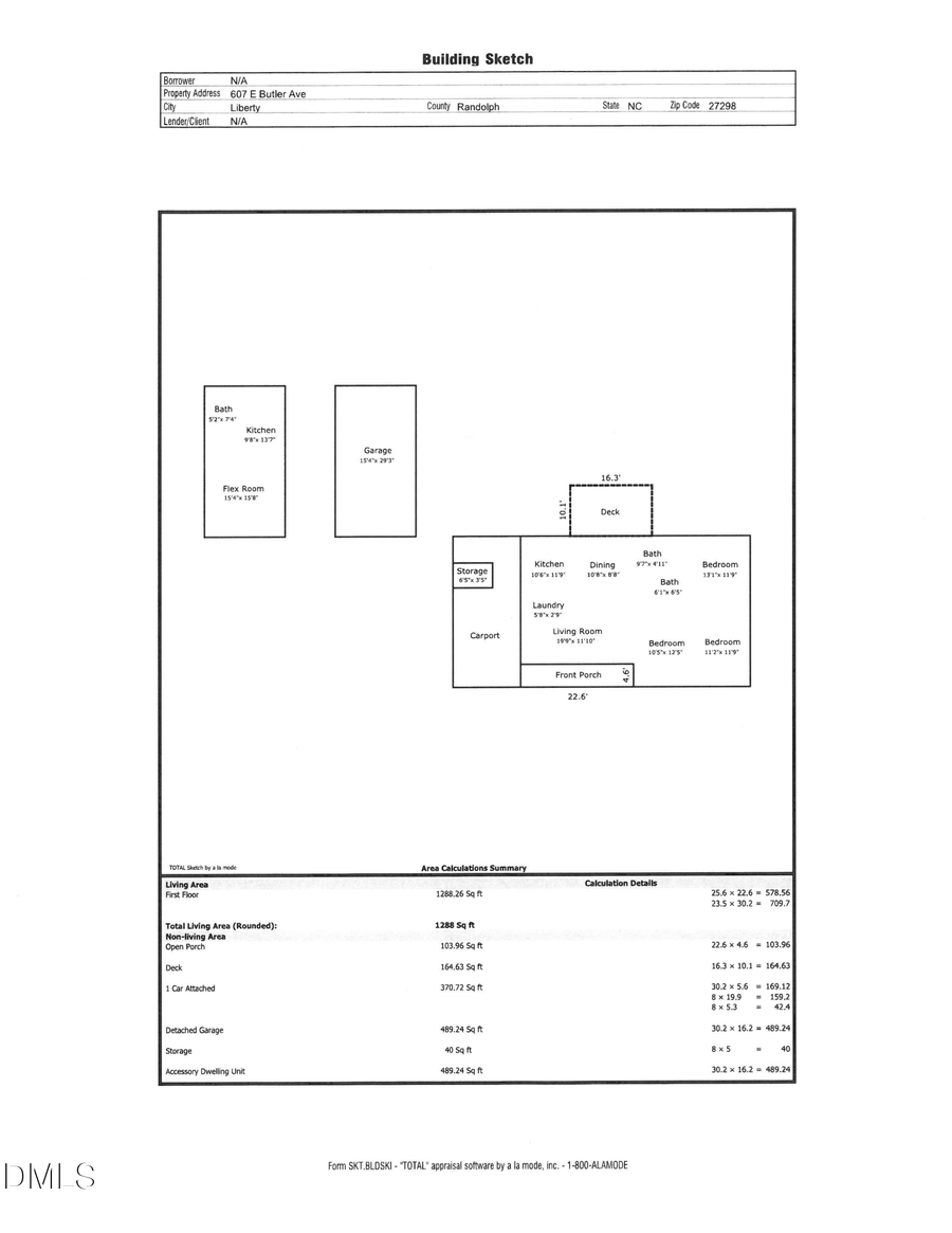 607 E Butler Avenue, Liberty, NC 27298 - #2
