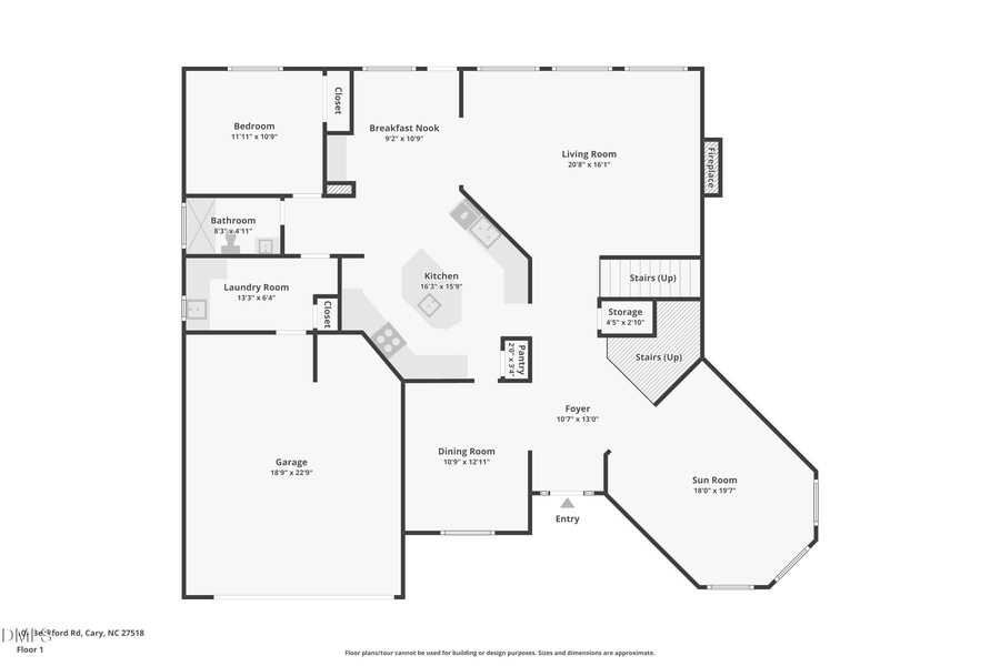 106 Beckford Road, Cary, NC 27518 - #2