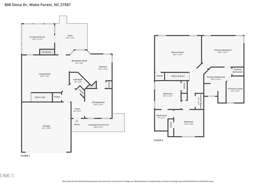 808 Siena Drive, Wake Forest, NC 27587 - #2