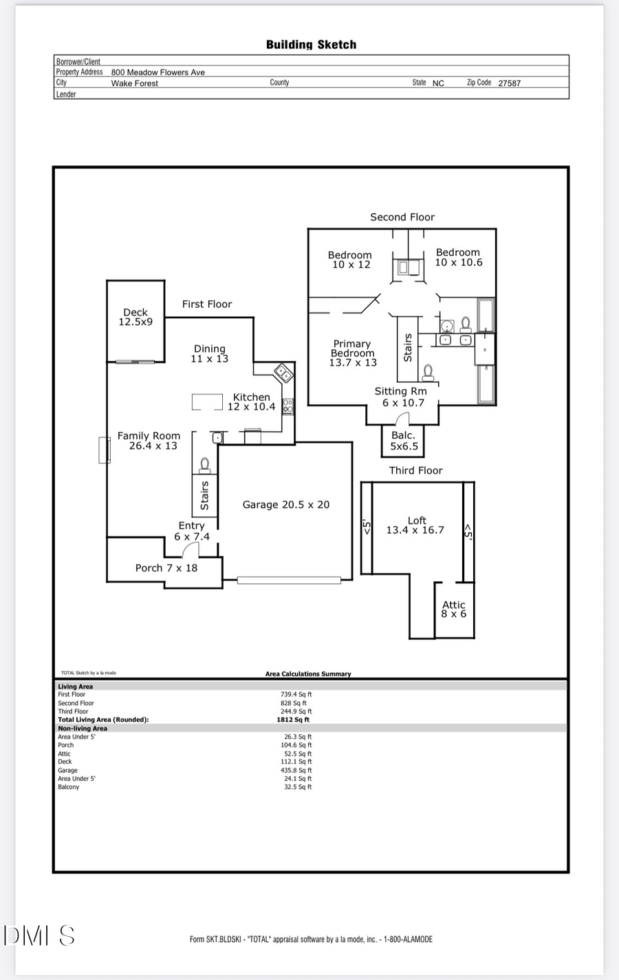 800 Meadow Flowers Avenue, Wake Forest, NC 27587 - #2
