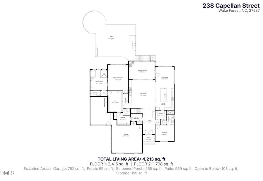 238 Capellan Street, Wake Forest, NC 27587 - #2