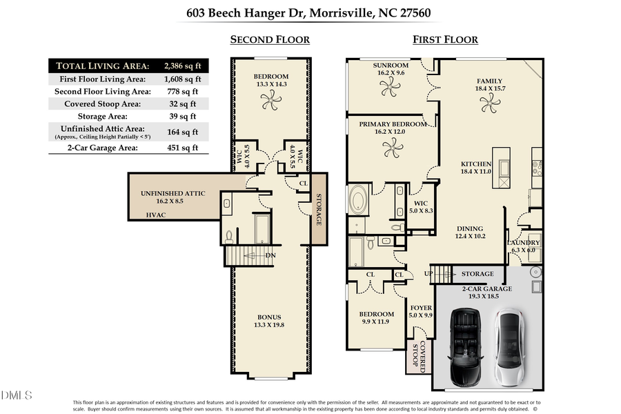 603 Beech Hanger Drive, Morrisville, NC 27560 - #2