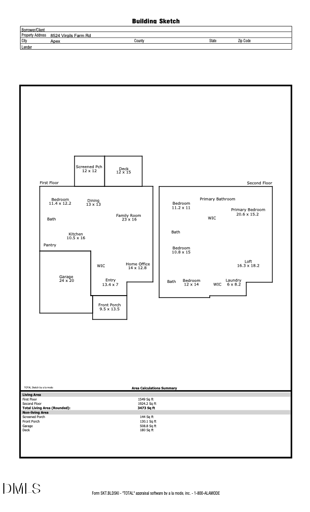 8524 Virgils Farm Road, Apex, NC 27523 - #2