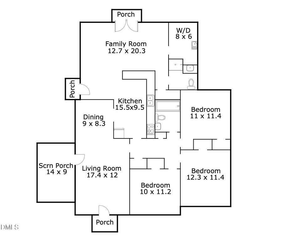 500 N King Charles Road, Raleigh, NC 27610 - #2