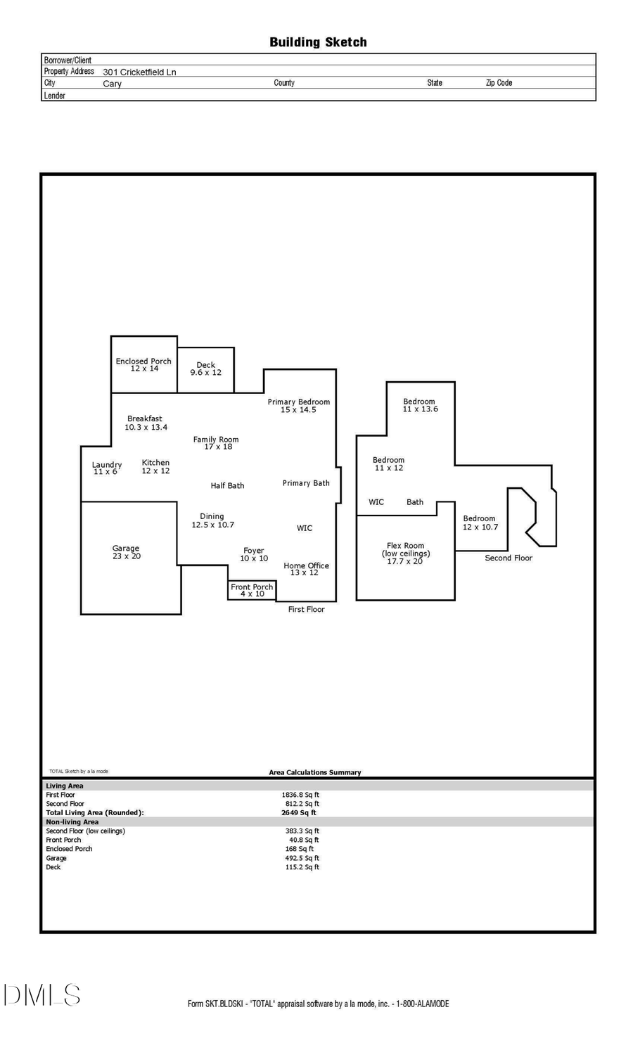 301 Cricketfield Lane, Cary, NC 27518 - #2